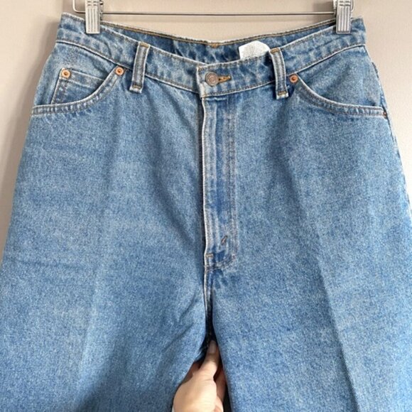 Vintage Levi's 606 White Tab High-rise Tapered Mom Jeans - 30/31"👖 - Picture 2 of 10